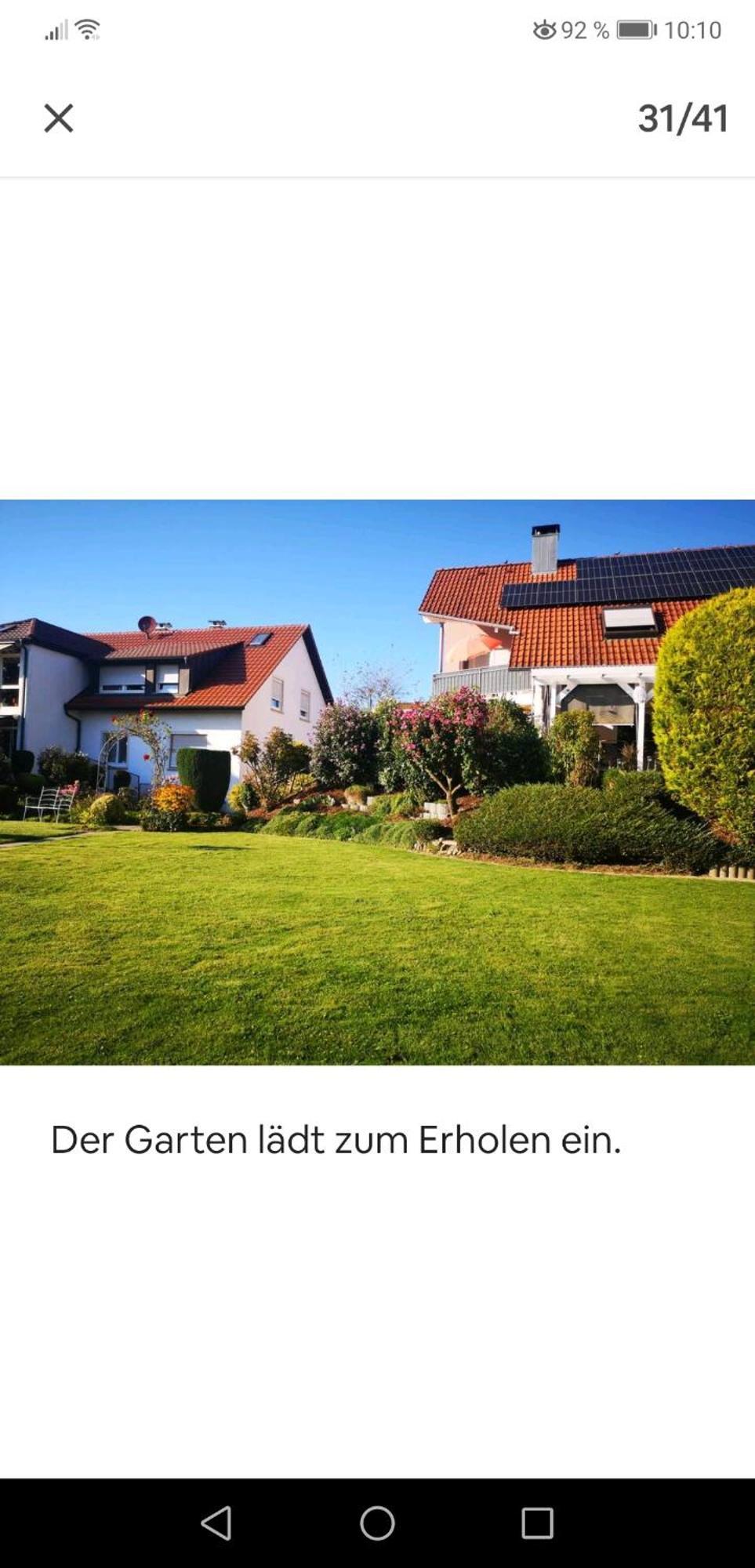 Ferienwohnung Im Gruenen, 10 Km Rv, 30 Km Bodensee, Kueche Bad Balkon Wolpertswende Cameră foto